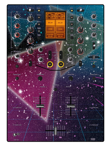 Pioneer DJ DJM 909 Skin 80s Synth